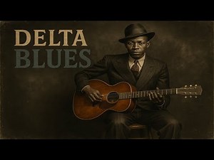 Vintage Delta Blues Fingerstyle | Atmospheric 1930s Juke Joint Guitar