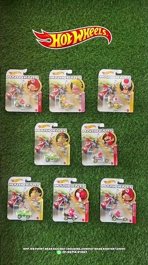 New Mario Kart Hot Wheels Collection 2026 Unboxing & Review!