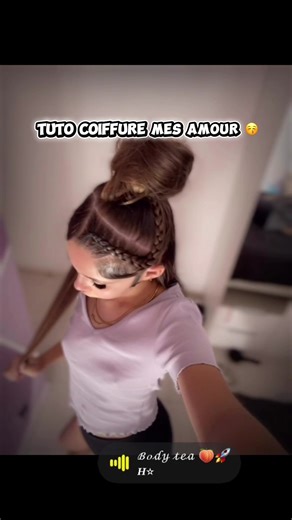 voilà un petit tuto coiffure à faire 😚😚#pourtoi #fyp #jeveuxpasserdanstespourtoi #faitepercerafond #tuto