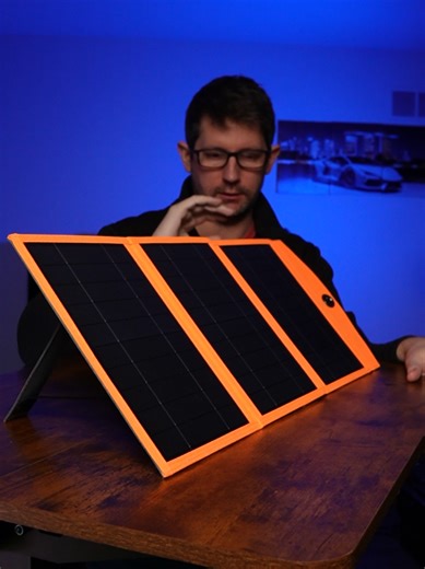 Replying to @timmanning635Capture power from the sun with this 30W portable solar panel with a built in 10000mah power bank for charging phones, power banks, and small electronics on the go. Lightweight and easy to carry, it features USB outputs so you can plug devices in directly while you're camping, traveling, or preparing for emergencies. A simple way to keep essential gear powered using clean solar energy. #SolarPanel #PortableSolar #SolarCharging #OffGridPower #solarpowerbank