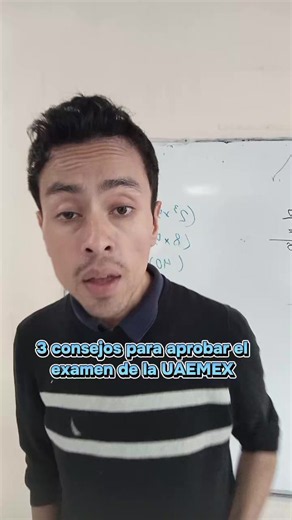 3 consejos para aprobar el examen de la UAEMEX curso para la segunda convocatoria de la UAEMEX Inf al 5516284564 #uaemex #uaemex💚💛 #uaemex2026 #examendeadmisión #exani2