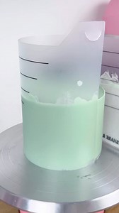 173K views · 6.7K reactions | Make the dreamiest, smoothest cakes with Frost Form!   When using buttercream, make sure to “temper” the buttercream by removing some, melting it, & mixing back in. Repeat until the buttercream flows easily (but not melted).  We suggest doing a VERY thin crumb coat to hold in the crumbs Order Frost Form on www.frostform.com 珞 | Frost Form | Facebook