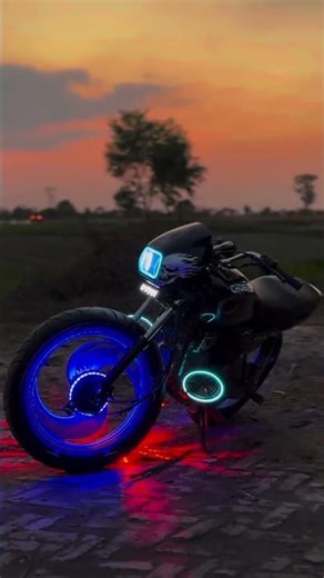 Black Shadow Ride 🖤 | Ultimate Mod Look 🔥 #splendor #bikelover #viralvideo #shorts
