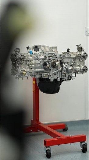 Flat 4 engine build #impreza #automobile #subaru #wrx