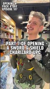 Part 7 (THE FINALE) of opening the Sword & Shield Charizard UPC! Let’s rip the Evolving Skies packs!