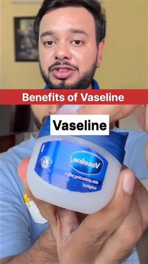Benefits of Vaseline 😱 #brightskin #skincare #vaselinehacks #glowingskin #beautyhacks #shortvideo
