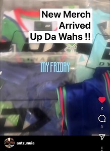 Some members have received their gear already! Nice one Dynasty Sport One NZ Warriors 💙❤️💚 | The Mt Smart Joker