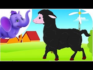 Baa Baaa Black Sheep - Nursery Rhyme with Lyrics