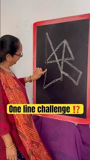 One Line Drawing Challenge! Can You Do It?