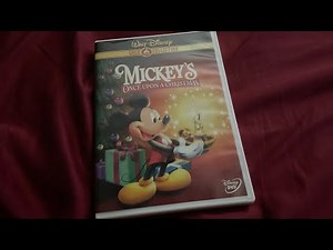 Opening to Mickey's Once Upon a Christmas 2000 DVD