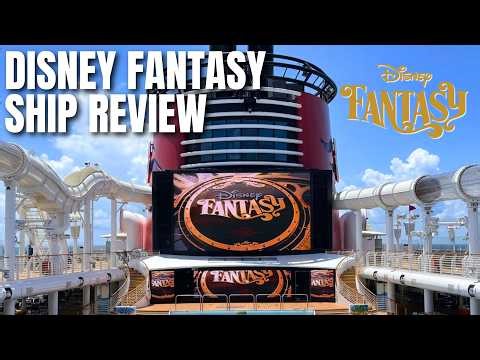 Disney Fantasy Cruise Ship Tour and Review | Verandah Room Tour | Disney Cruise for Adults