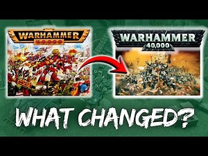 How Warhammer 40k changed between 2nd and 3rd edition | Rules
