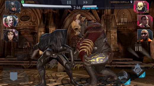 Injustice 2 mobile gameplay