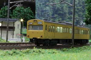 (3)【Nゲージ】国鉄青梅線101系、103系混色編成、八高線キハ35系、EF64石灰列車