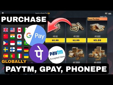 Pubg Mobile Uc Purchase India | How to Purchase Uc in Pubg Mobile With Gpay Paytm PhonePe
