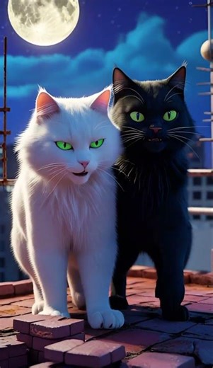 Two Cats Fighting 😾🐾 | Funny Cat Fight Animation