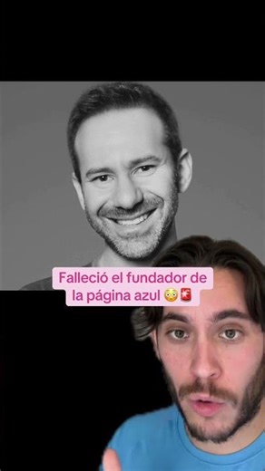 The founder of the blue page passed away at a young age 😳🚨