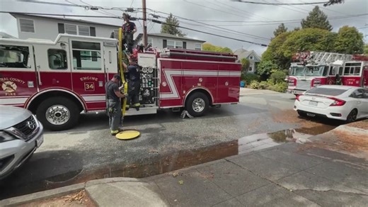 Burlingame apartment fire displaces residents, cause under investigation
