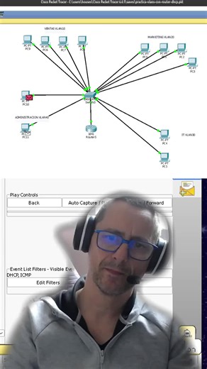 Cómo funcionan las #VLANs?? Podemos tener varias #REDES diferentes con un sólo #SWITCH y un #ROUTER?