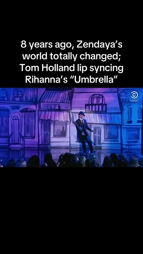 Tom Holland Lip Syncing Rihanna's Umbrella - Epic Performance