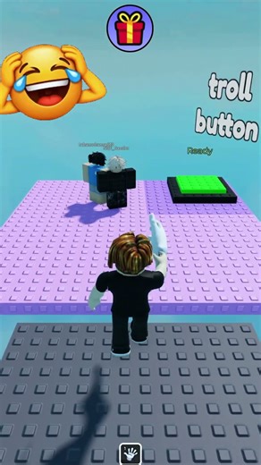 They defeat me #roblox #obby #troll #shorts