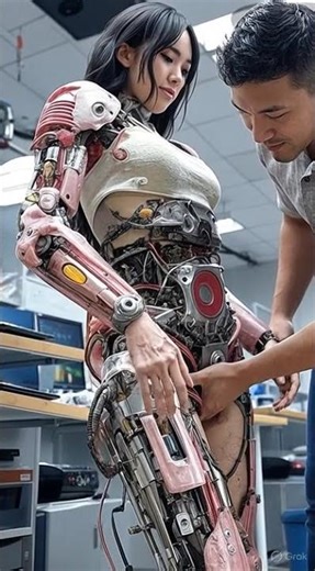 POV: You're assembling your new android assistant... ⚙️ | Relaxing ASMR #asmr #aiart #scifi #robot