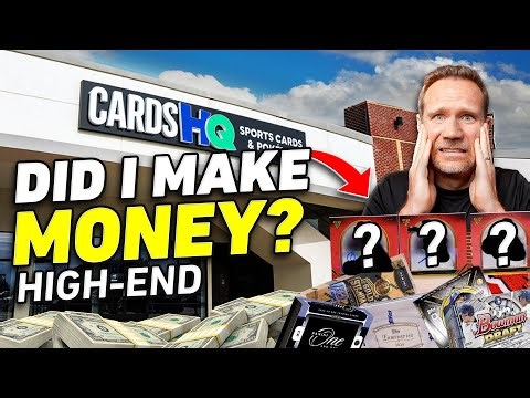 Can I Make Money Opening HIGH-END Sports Card Boxes?? ($10,000 Experiment)