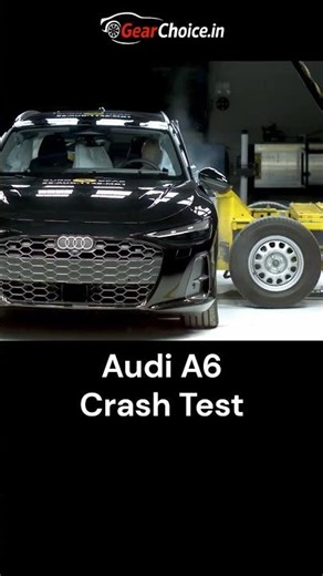 Audi A6 Crash Test 💥 | How Safe Is This Luxury Sedan?