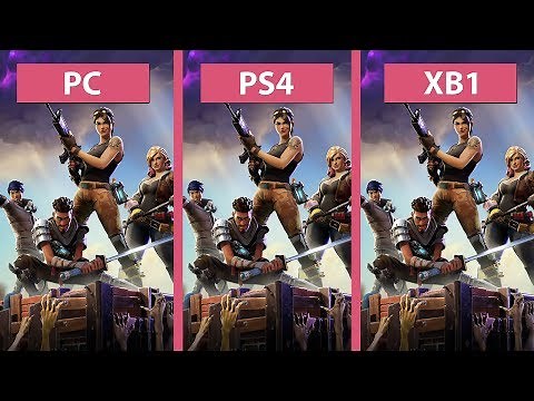 Fortnite – PC vs. PS4 vs. Xbox One Frame Rate Test & Graphics Comparison Early Access