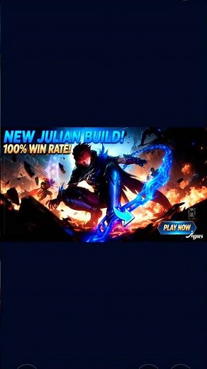 Best Julian Build Guide | Hyper Carry to Mythic Glory! MAX NINJA 🗿#mobilelegends #mlblb #edms