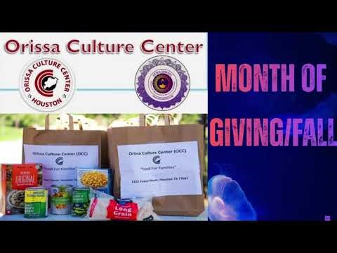 Orissa Culture Centre successfully conducted its Fall Food Drive on November 9, 2025!