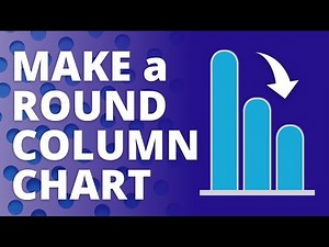 Unusual Excel Chart! 📊 Column Chart with Rounded Corners! 🔥 [EXCEL TIPS!]