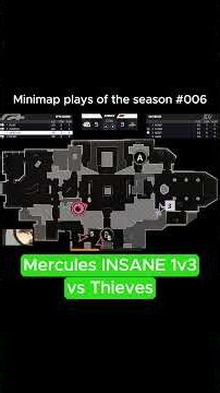 Mercules INSANE 1v3 vs 100 Thieves at EWC to win the map. #OpTic #Mercules #100Thieves