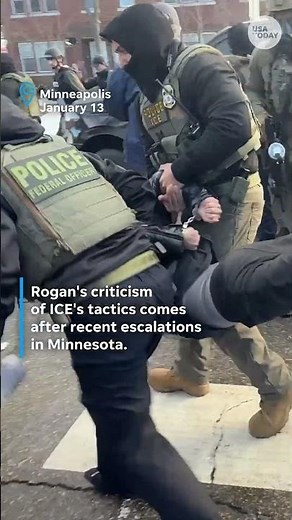 Media personality Joe Rogan slams ICE tactics on podcast after fatal Minnesota shooting