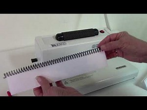 TruBind TB-S12 Spiral Coil Binding Machine Unboxing