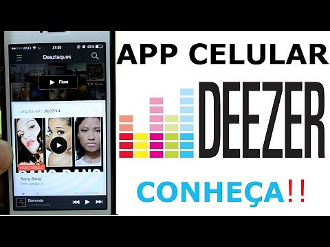 Deezer no Celular - App de Música - Conheça !!