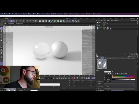 10 Cinema 4D Basics, Introduction to The Compositing tag.