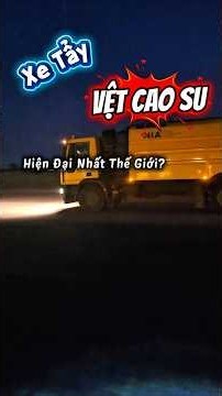 Bạn Có Biết Loại Xe Tẩy Vệt Cao Su Đường Băng Này? #shortvideo #maybay #runway