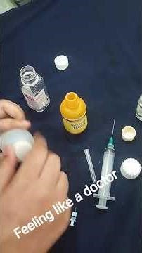 Making sanitizer for school project