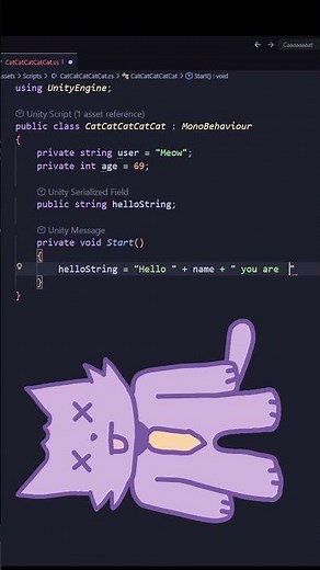 Write Better Strings With This One Trick! #unity #coding