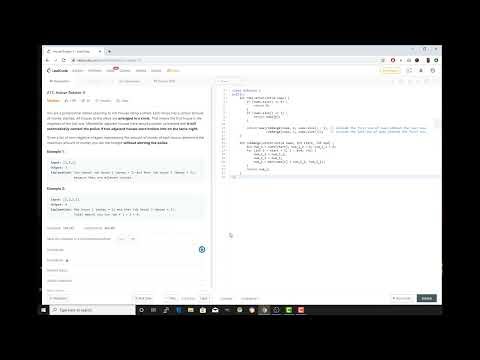 LeetCode Problem #213 House Robber II