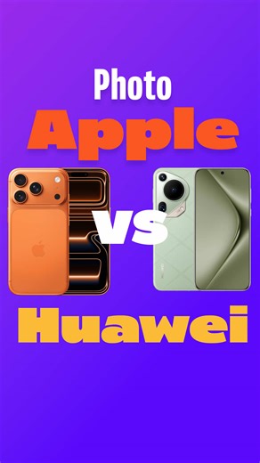 Comparaison photo: Huawei humilie l’iPhone 17 Pro