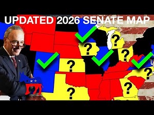 POST-2025 ELECTIONS 2026 U.S. Senate Map Prediction (November 2025)