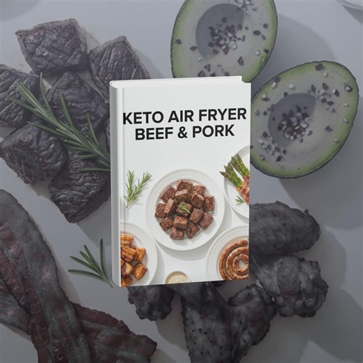 Keto Air Fryer Beef and Pork Recipes PDF, 10 Easy Low Carb Meat Recipes, Steak, Bacon & Sausage Meals, Quick Keto Cookbook Instant Download - Etsy
