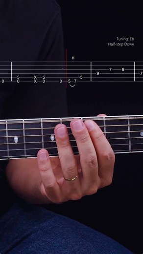 This riff is incredibly simple and weird