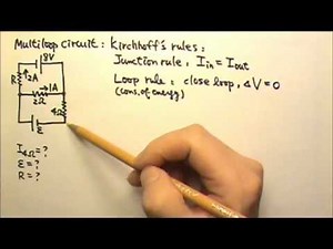 AP Physics 2: Circuits 20: Kirchhoff's Rules and Problem