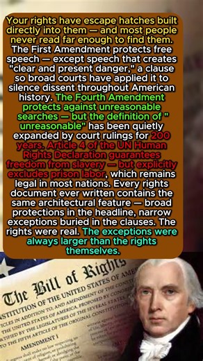 10 HIDDEN Clauses In Your Rights Nobody Ever Reads#HiddenClauses #ConstitutionalRights
