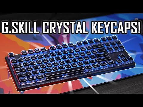 G.SKILL Crystal Crown Keycaps Review - A Different Kind Of Pudding Keycap?