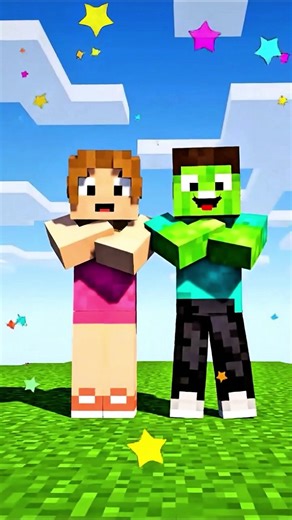 VIRAL TITLE OPTIONSCutest Dance Couple in Minecraft 💃🕺😂#minecraft #shortsfeed #shorts