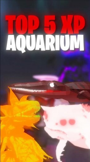 TOP 5 BEST AQUARIUM FISHES For XP In Fisch! #fisch #roblox
